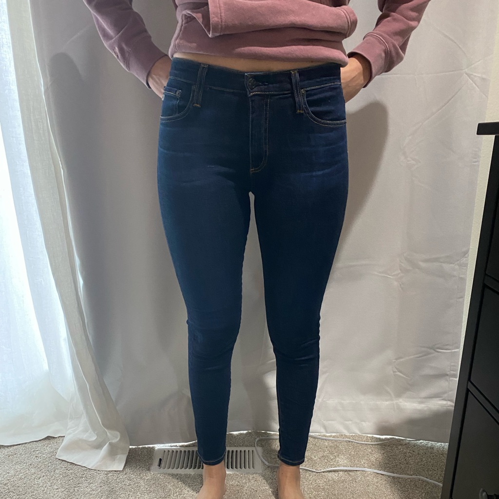 The Farrah Skinny Ankle Ag Jeans